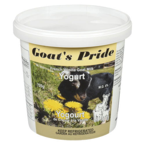 Goats Pride Dairy - Goat Milk Yogurt French Vanilla