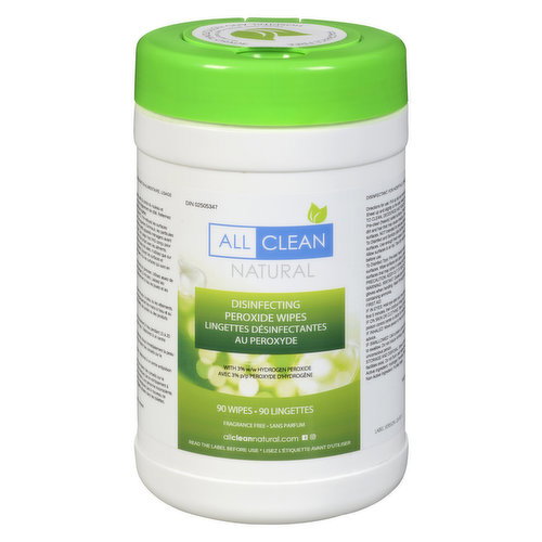 All Clean Natural - All Clean Natural Disinfecting Wipes