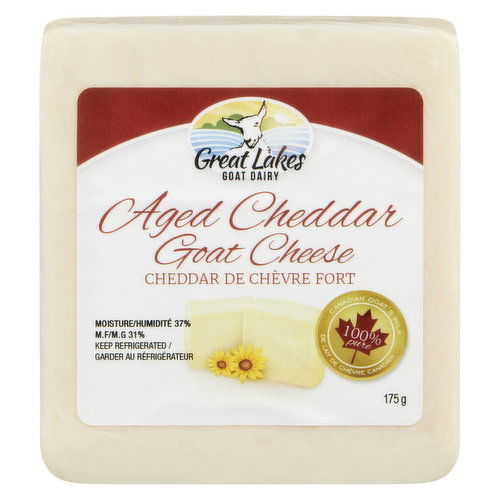 Great Lakes Goat - Aged Cheddar Goat Cheese