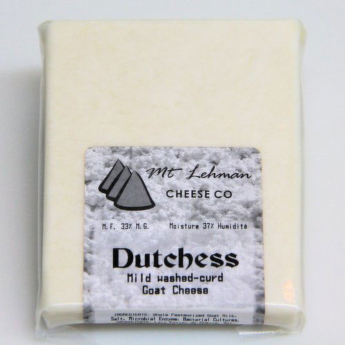 Mt Lehman - Dutchess Mild Goat Cheese