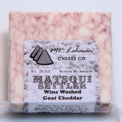 Mt Lehman - Matsqui Wine Settler Goat Cheese