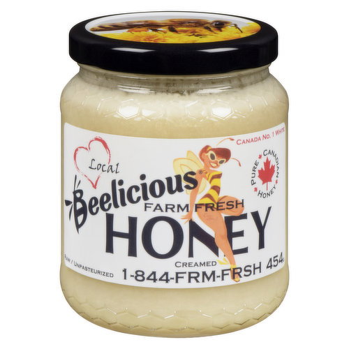 Beelicious - Raw Creamed Honey