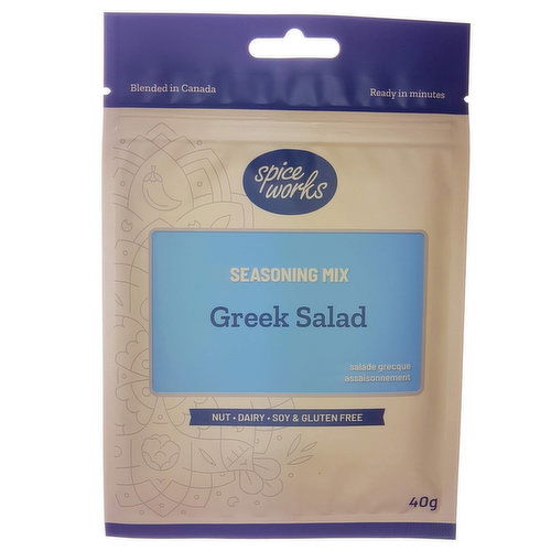 Spiceworks - Greek Salad Dressing Mix