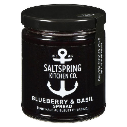 Salt Spring Kitchen - Savoury Spread - Blueberry & Basil