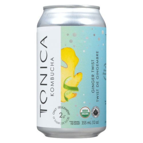 Tonica - Kombucha Ginger Twist Organic