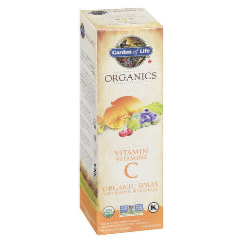 Garden of Life - Mykind Organics Orange Tangerine Vitamin C Spray