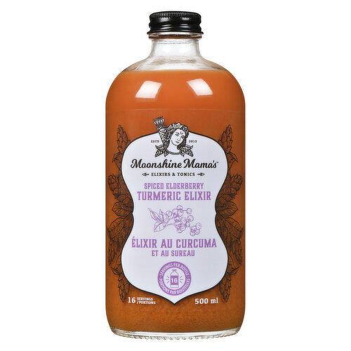 Moonshine Mamas - Elderberry Turmeric Elixir