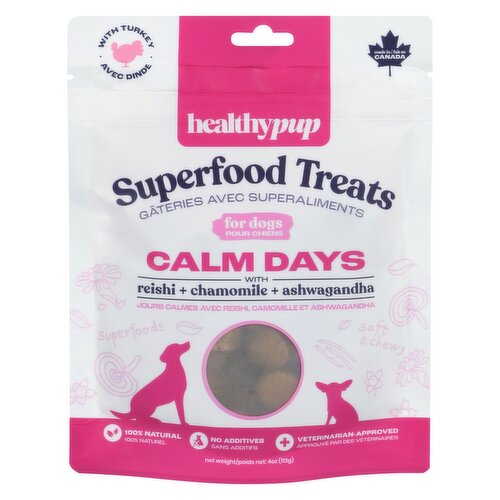 Healthy Pup - Superfood Treats Calm Days