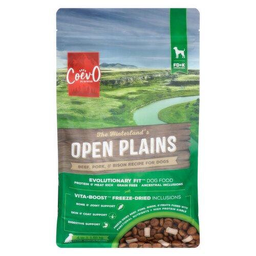 Coevo - Open Plains Recipe For Dogs