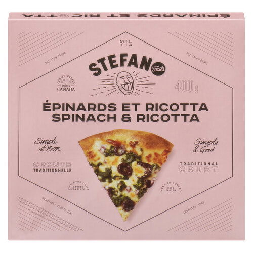 Stefano Faita - Spinach & Ricotta Pizza