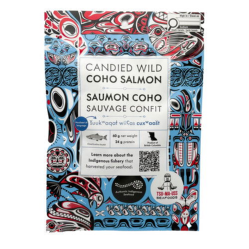 Authentic Indigenous - Candied Wild Coho Salmon