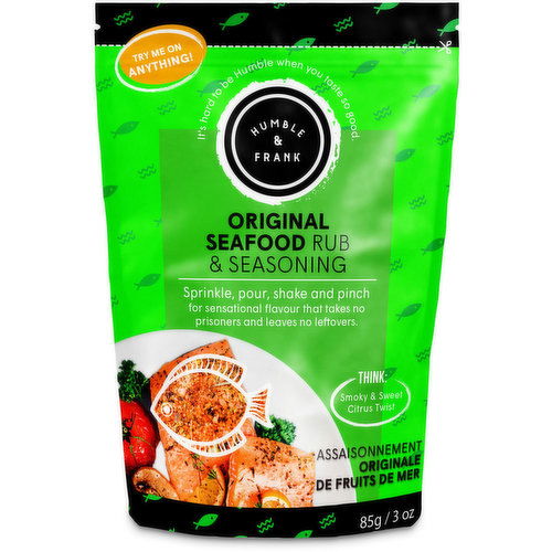 Humble & Frank - Original Seafood Rub & Seasoning