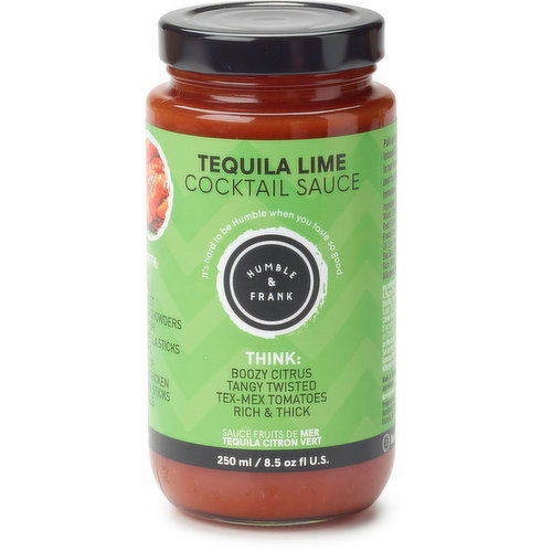 Humble & Frank - Tequila Lime Cocktail Sauce