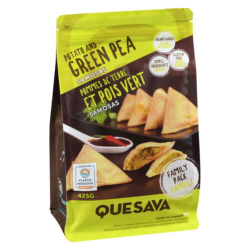 Quesava - Samosas Green Pea & Potato