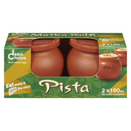 Desi's Choice - Matka Kulfi Pista, 100 mL