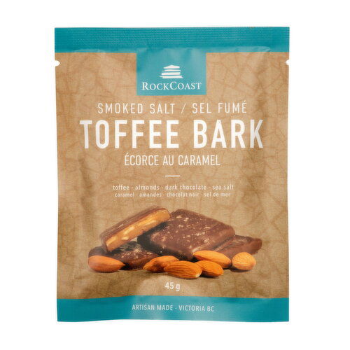 ROCKCOAST - Smoked Salt Toffee Bark