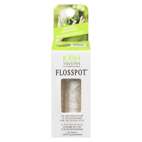 KMH Touches - Biodegradable Pure Silk Dental Floss