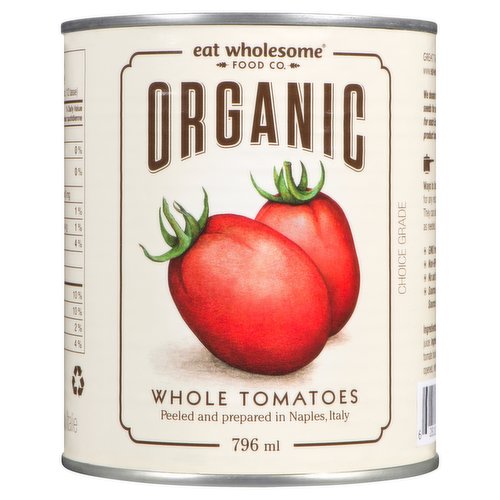 Eat Wholesome - Orgnic Whole Tomatoes