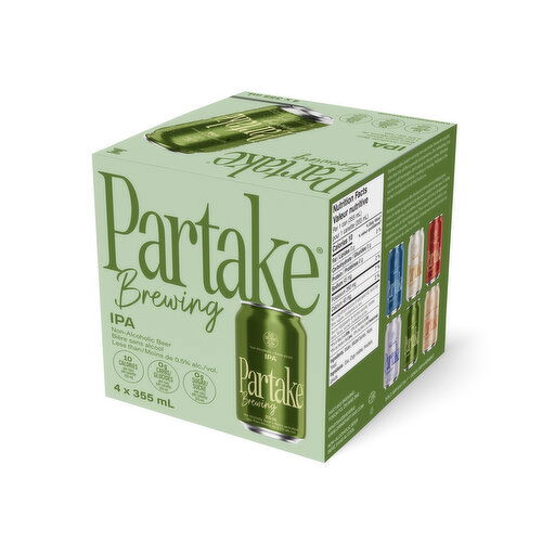 Partake Brewing - IPA Non Alcoholic Beer