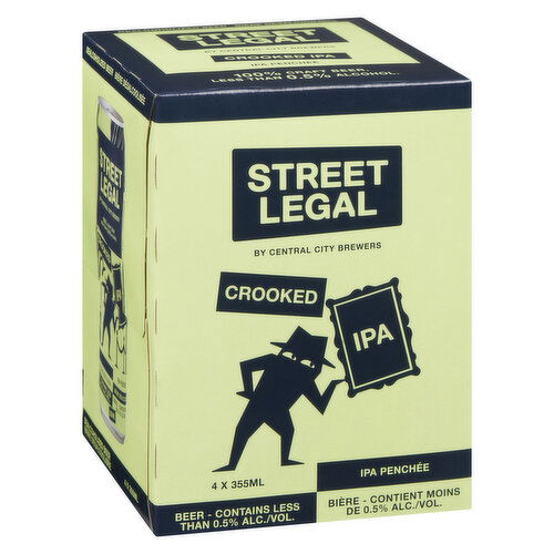 Street Legal - Crooked Dealcoholized IPA