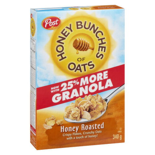 Post - Honey Bunches of Oats Cereal, Honey Roasted