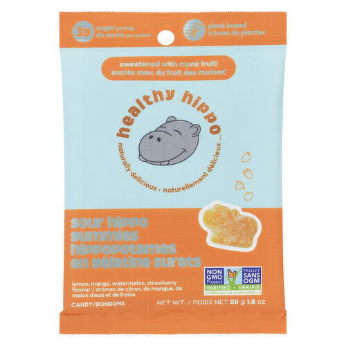 Healthy Hippo - Gummies Sour Hippo