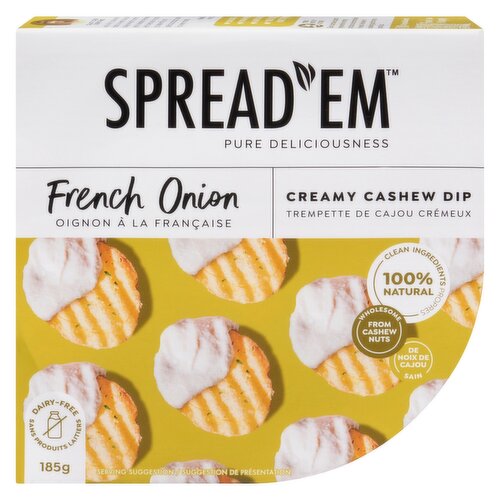 Spread'em Kitchen - French Onion Creamy Cashew Dip