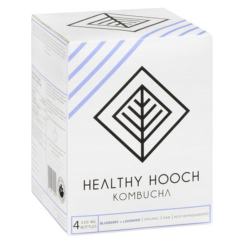 Healthy Hooch - Kombucha, Blueberry Lavendar