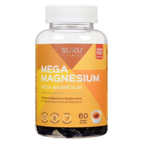 SUKU Vitamins - Mega Magnesium