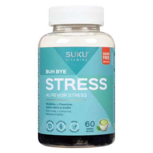 SUKU Vitamins - Buh Bye Stress