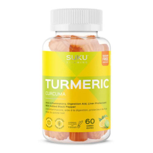 SUKU Vitamins - Sukuvi Tumeric Gummies