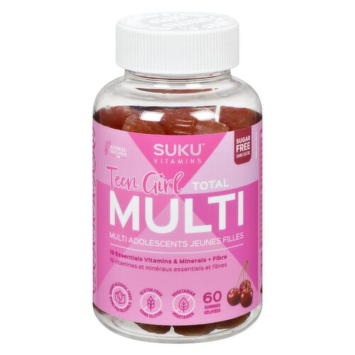 SUKU VITAMINS - Teen Girl Multivitamins