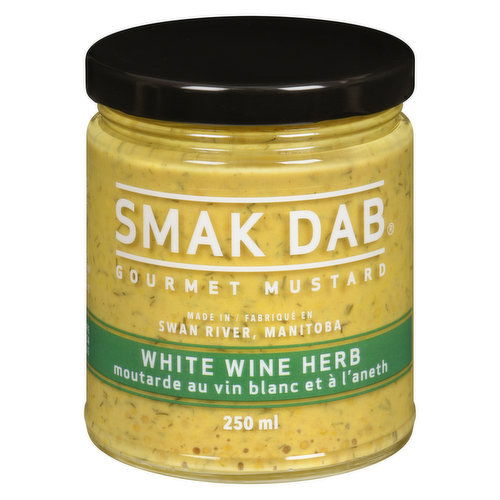 Smak Dab - White Wine Herb Mustard