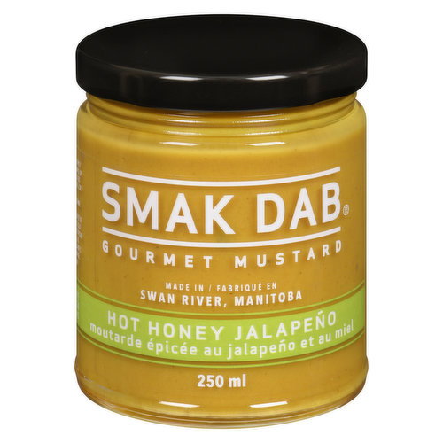 Smak Dab - Hot Honey Jalapeno Mustard