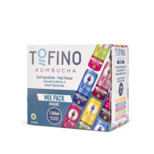 TOFINO KOMBUCHA - Organic Probiotic Mix Pack