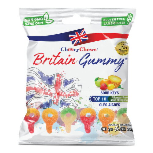 Britain Gummy - Sour Keys