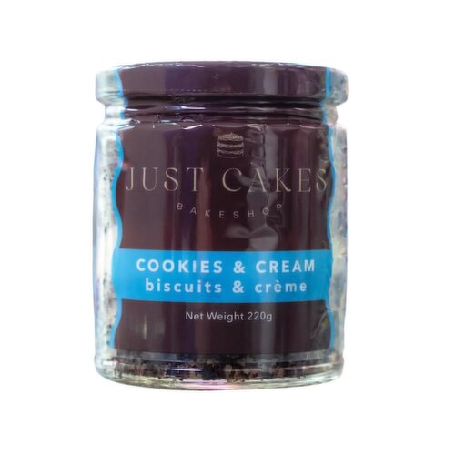 Just Cakes - Cookies and Cream Cake Jar