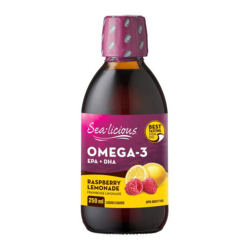 Sea-licious - Omega-3 Raspberry Lemonade