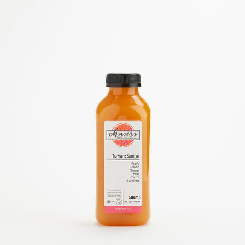 Chasers Fresh Juice - Turmeric Sunrise