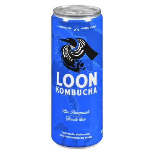 Loon Kombucha - Blue Pomegranate