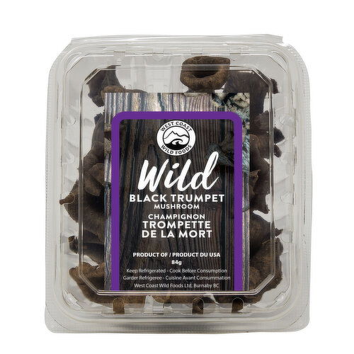 West Coast Wild Foods - Mushrooms, Black Trumpet