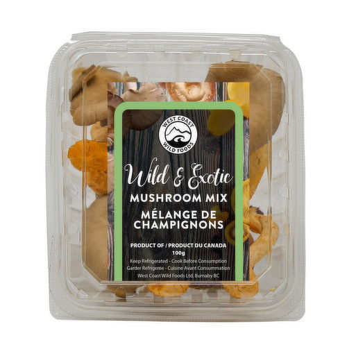 West Coast Wild Foods - Fresh Wild & Exotic Mushroom Mix