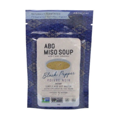 Abokichi - Instant Miso Soup Black Pepper