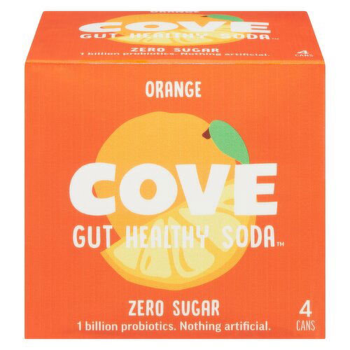 Cove - Soda Orange Gut Health Soda