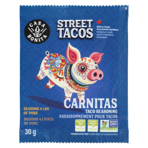 CASA BONITA - Carnitas Taco Seasoning
