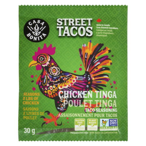CASA BONITA - Chicken Tinga Seasoning