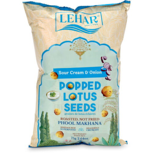 Lehar - Popped Lotus Seeds, Sour Cream & Onion