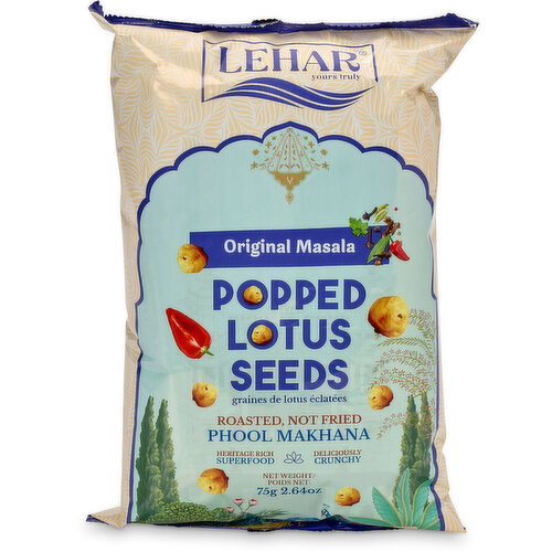 Lehar - Popped Lotus Seeds, Original Masala