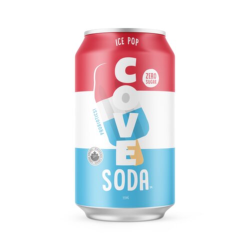 Cove Drinks - Organic Probiotic Ice Pop Soda