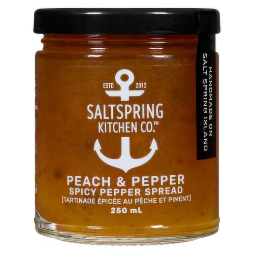SALTSPRING KITCHEN - Peach & Pepper Spicy Pepper Spread